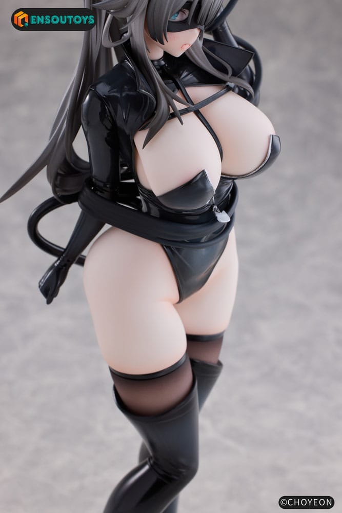 K Pring Original Character statuette 1/6 Cat Woman Happy-chan Different Color Edition 27 cm