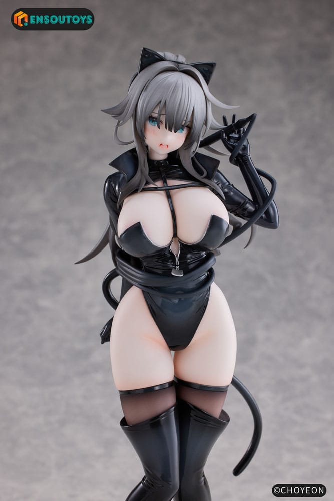 K Pring Original Character statuette 1/6 Cat Woman Happy-chan Different Color Edition 27 cm
