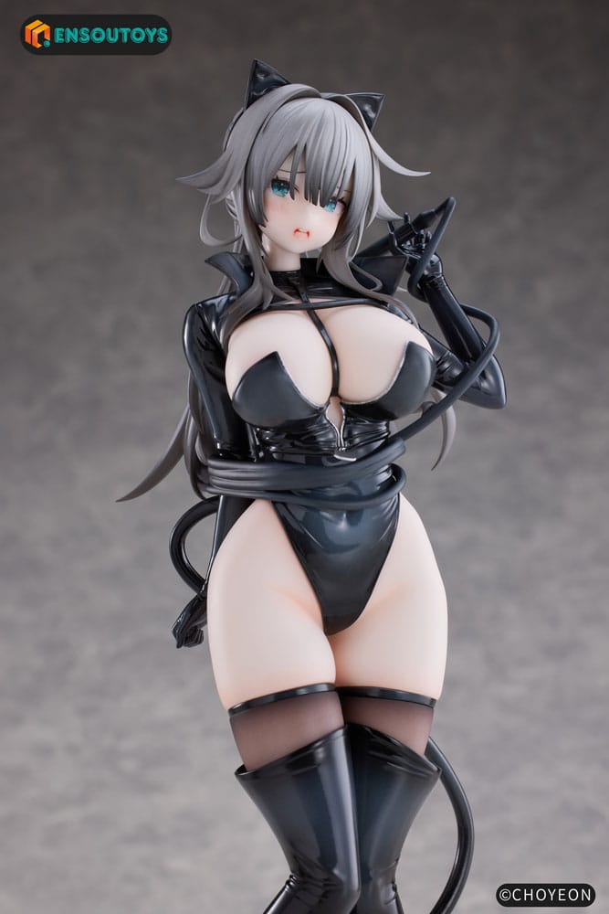 K Pring Original Character statuette 1/6 Cat Woman Happy-chan Different Color Edition 27 cm