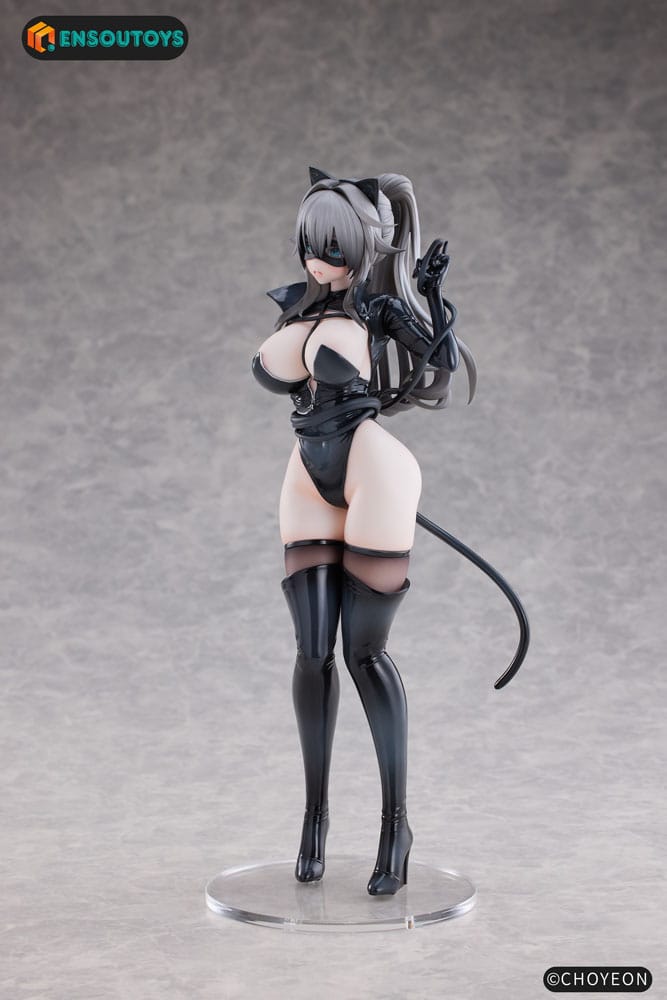 K Pring Original Character statuette 1/6 Cat Woman Happy-chan Different Color Edition 27 cm