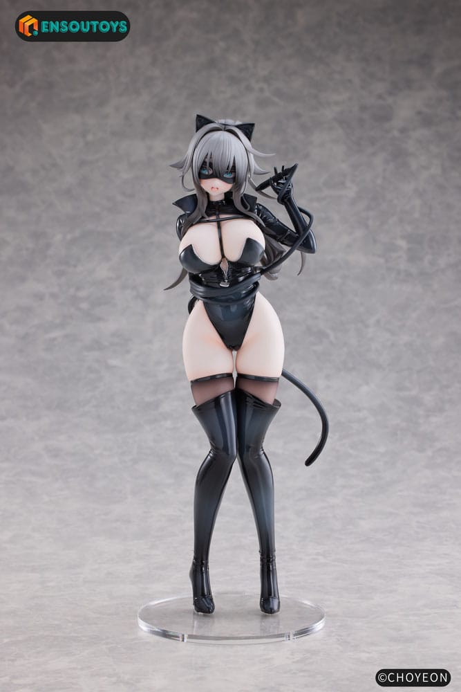 K Pring Original Character statuette 1/6 Cat Woman Happy-chan Different Color Edition 27 cm