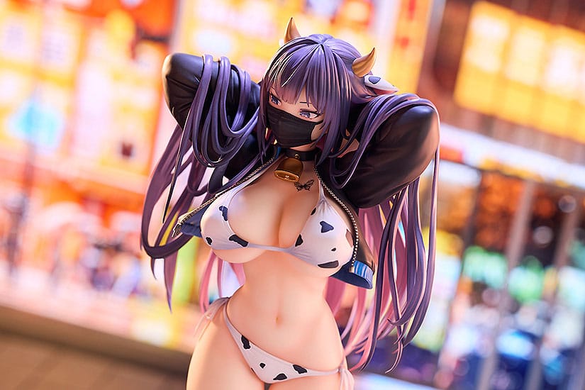 Biya Original Character statuette 1/6 Yuna: Cow Bikini Ver. 26 cm