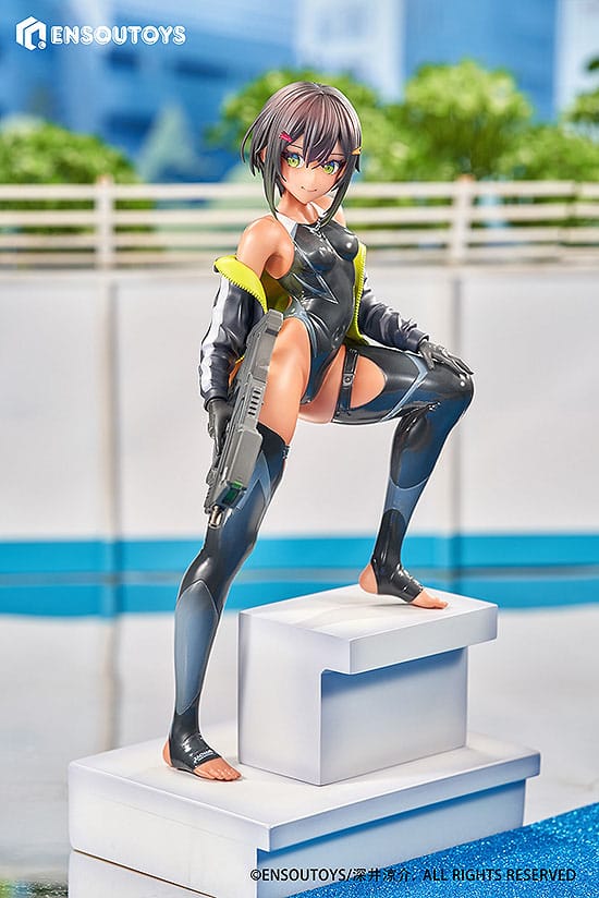 Arms Note statuette 1/7 Swim Team Bucho-chan 22 cm