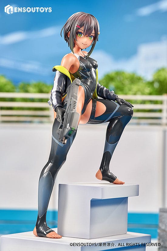 Arms Note statuette 1/7 Swim Team Bucho-chan 22 cm