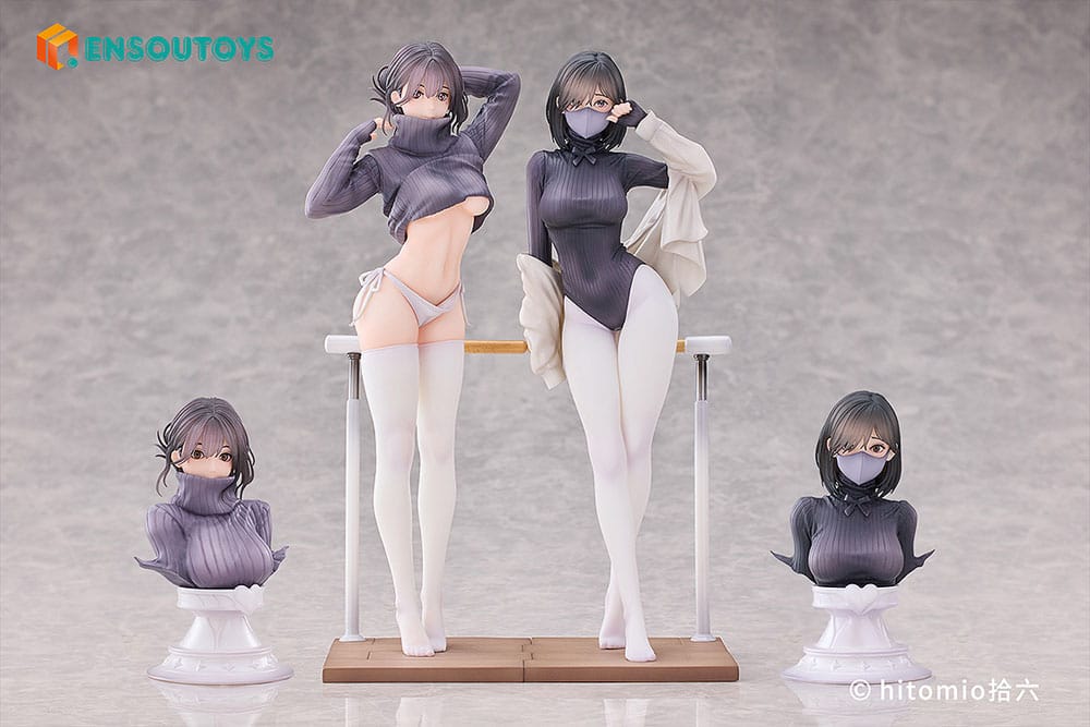 Original Character statuette 1/7 Guitar MeiMei & Shokyu Sensei's Dance Lesson 24 cm