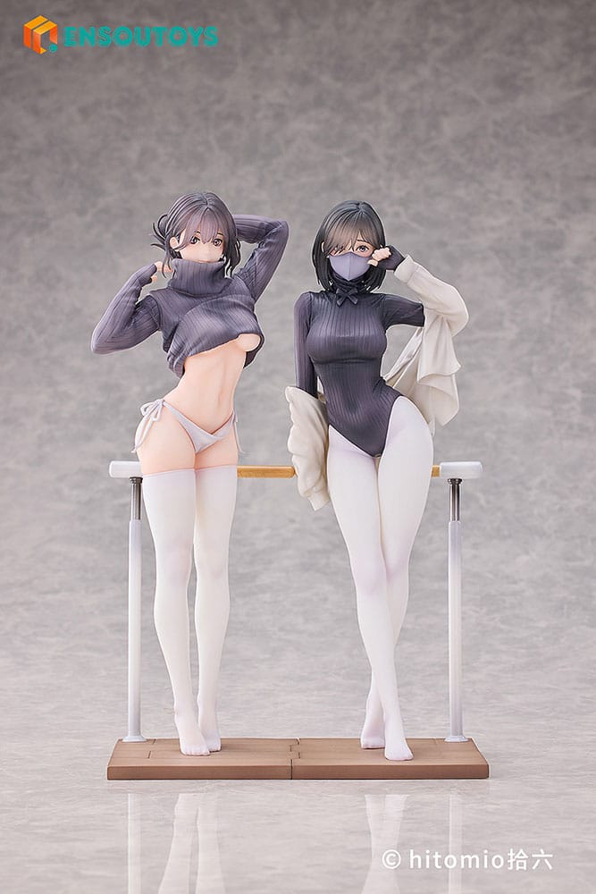 Original Character statuette 1/7 Guitar MeiMei & Shokyu Sensei's Dance Lesson 24 cm