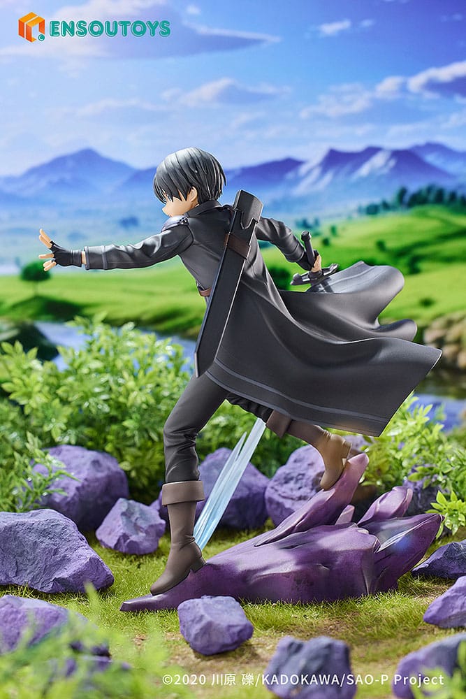 Sword Art Online statuette 1/7 Progressive Scherzo of Deep Night  Kirito 22 cm