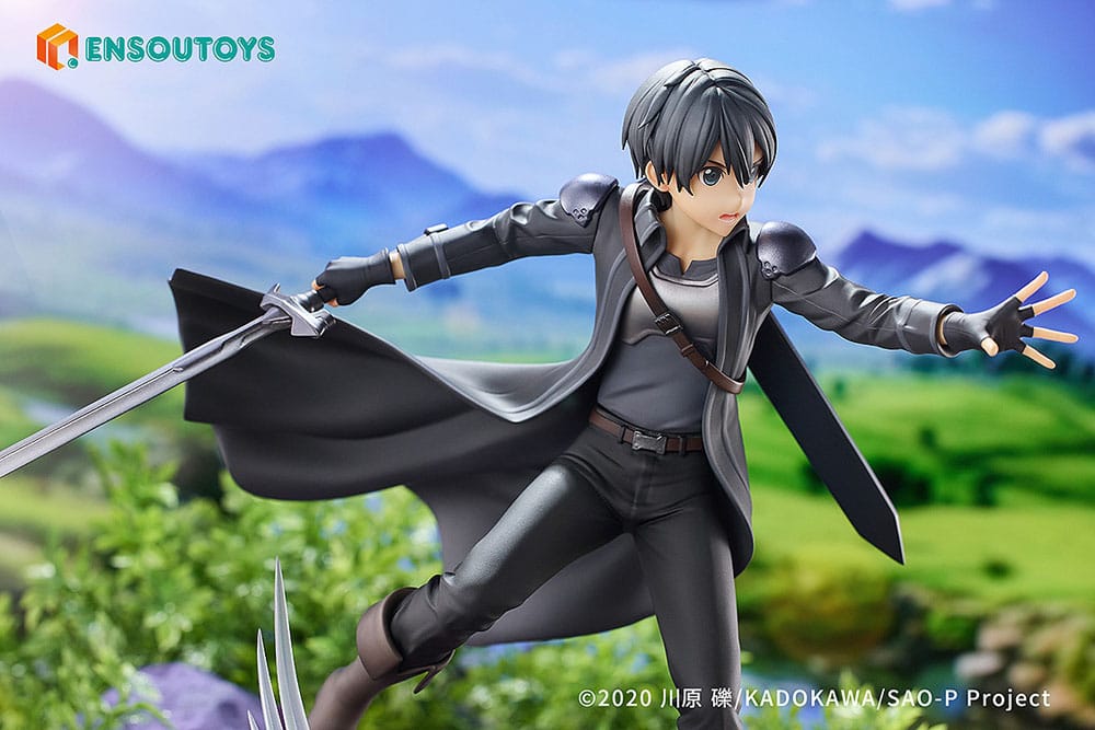 Sword Art Online statuette 1/7 Progressive Scherzo of Deep Night  Kirito 22 cm