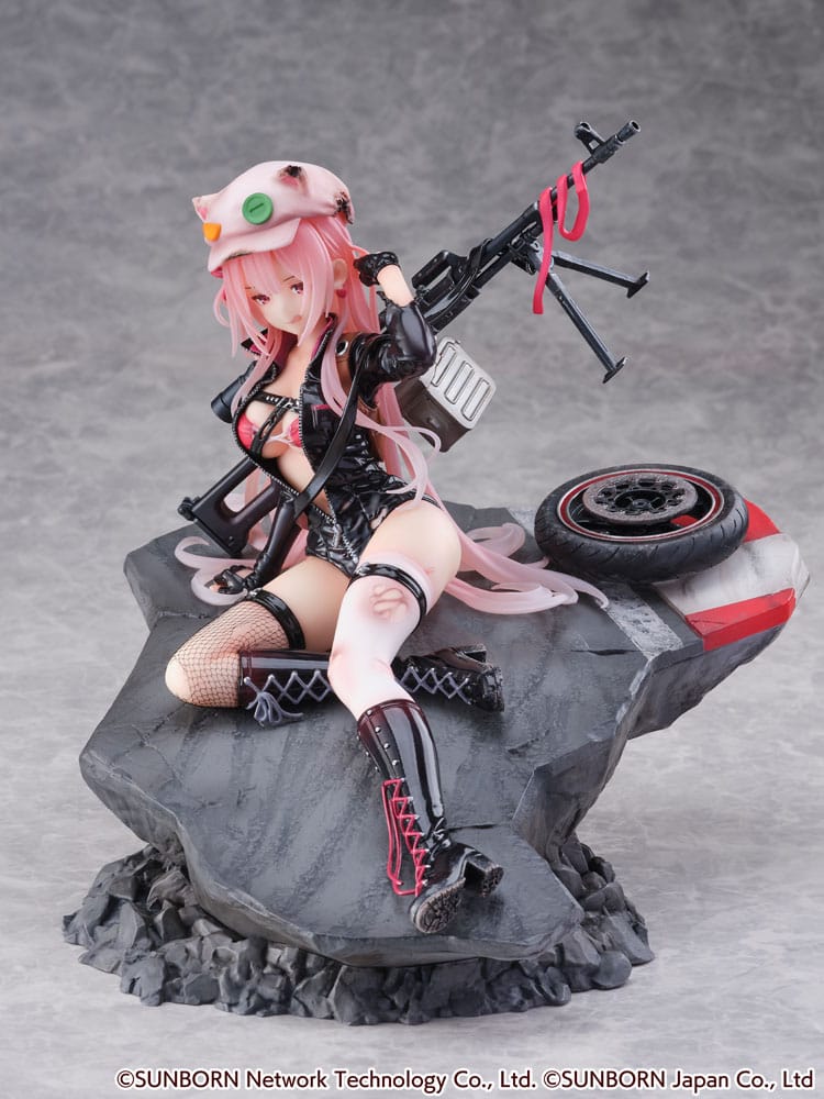 Girls' Frontline statuette PVC SHIBUYA SCRAMBLE FIGURE 1/7 UKM-2000 Gale Lightning -Wounded Ver.- 20 cm