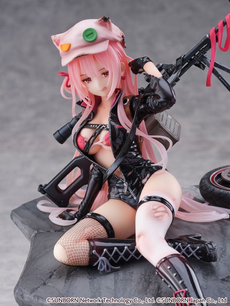 Girls' Frontline statuette PVC SHIBUYA SCRAMBLE FIGURE 1/7 UKM-2000 Gale Lightning -Wounded Ver.- 20 cm