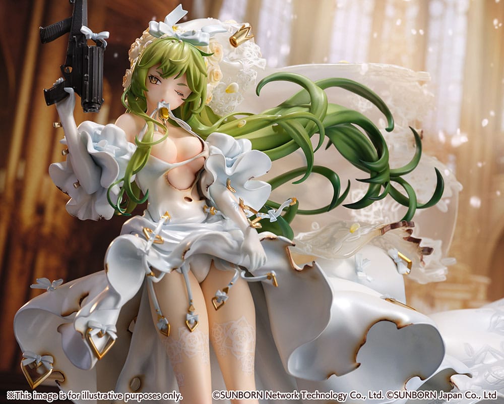 Girls Frontline statuette PVC SHIBUYA SCRAMBLE FIGURE 1/7 M950A Wounded Ver. 29 cm