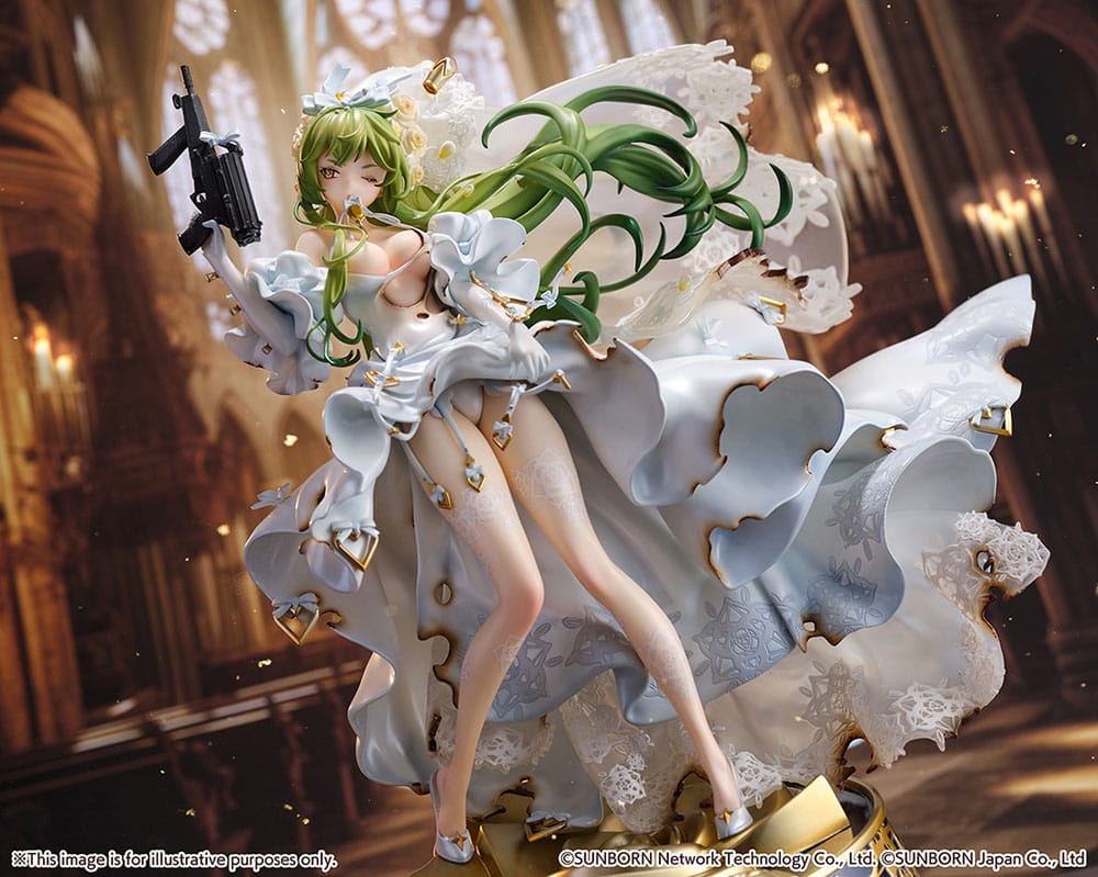 Girls Frontline statuette PVC SHIBUYA SCRAMBLE FIGURE 1/7 M950A Wounded Ver. 29 cm