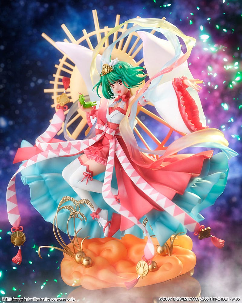 Macross Frontier statuette PVC SHIBUYA SCRAMBLE FIGURE 1/7 Ranka Lee Amaterasu Ver. 29 cm