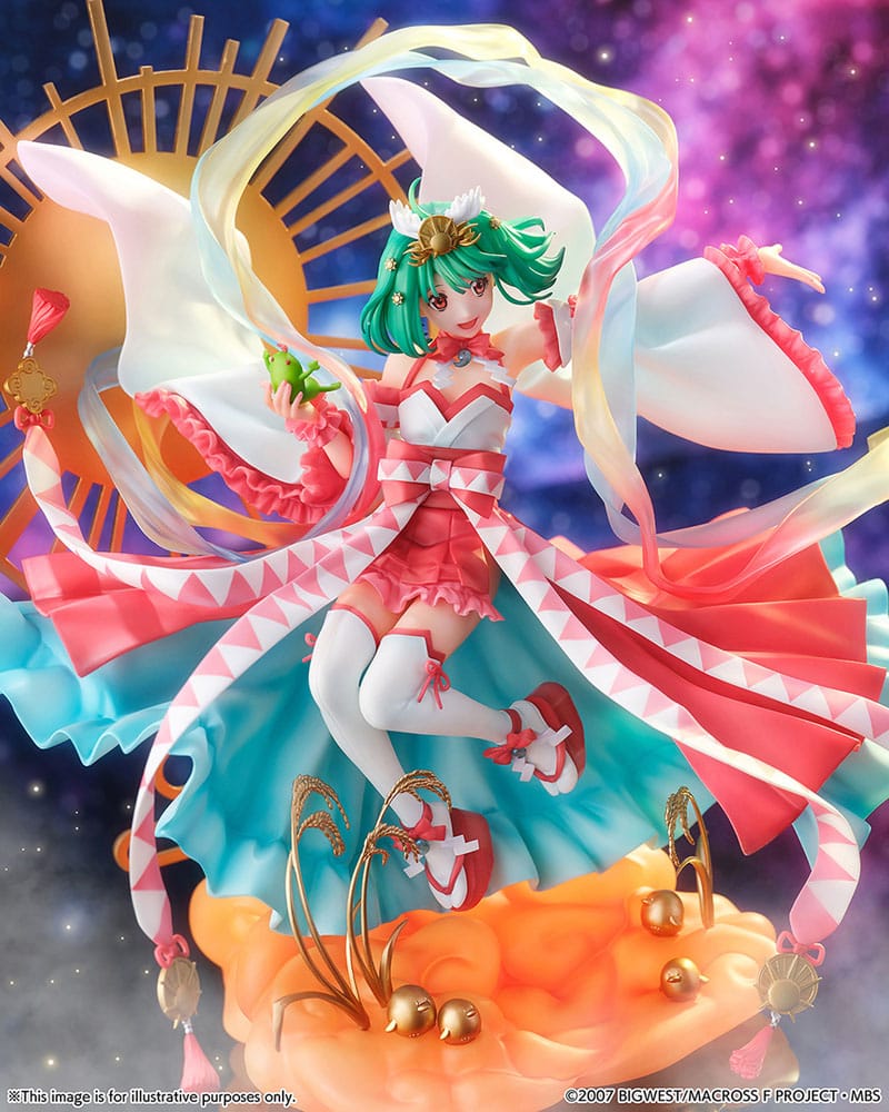Macross Frontier statuette PVC SHIBUYA SCRAMBLE FIGURE 1/7 Ranka Lee Amaterasu Ver. 29 cm