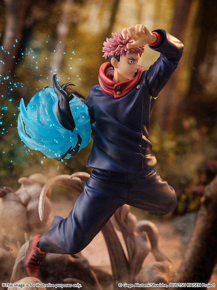 Jujutsu Kaisen statuette PVC SHIBUYA SCRAMBLE FIGURE 1/7 Yuji Itadori 31 cm