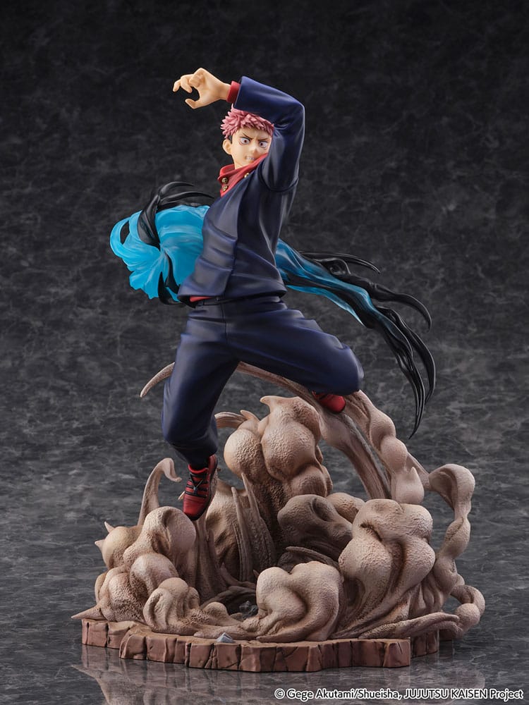 Jujutsu Kaisen statuette PVC SHIBUYA SCRAMBLE FIGURE 1/7 Yuji Itadori 31 cm