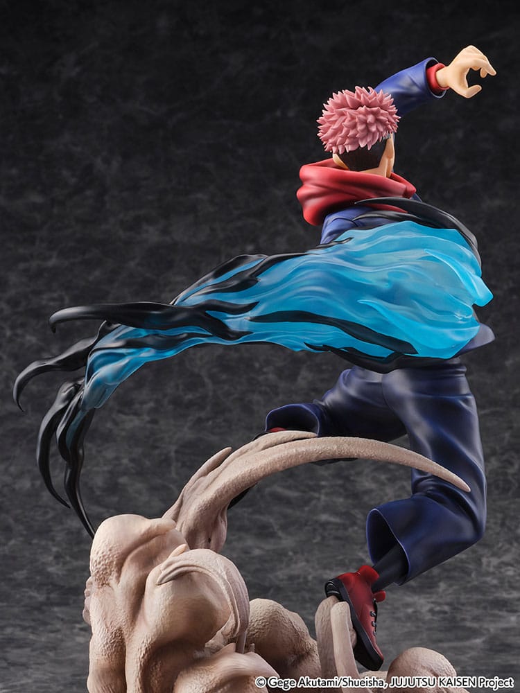 Jujutsu Kaisen statuette PVC SHIBUYA SCRAMBLE FIGURE 1/7 Yuji Itadori 31 cm