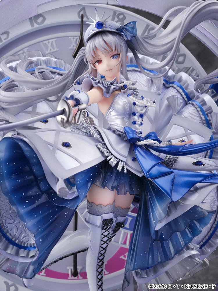 Date A Bullet statuette PVC SHIBUYA SCRAMBLE FIGURE 1/7 The White Queen -Royal Blue Sapphire Dress Ver. 33 cm