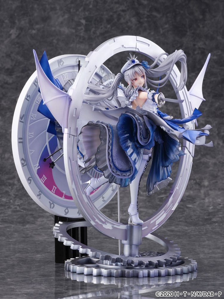 Date A Bullet statuette PVC SHIBUYA SCRAMBLE FIGURE 1/7 The White Queen -Royal Blue Sapphire Dress Ver. 33 cm