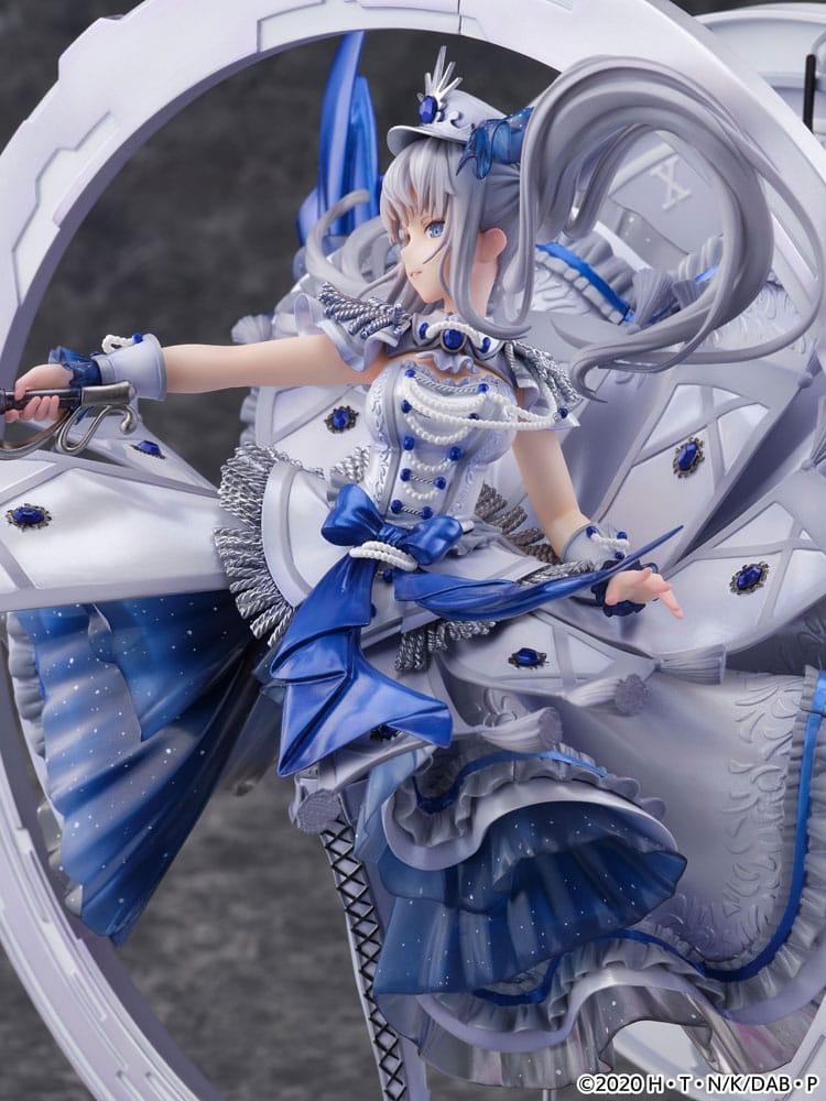 Date A Bullet statuette PVC SHIBUYA SCRAMBLE FIGURE 1/7 The White Queen -Royal Blue Sapphire Dress Ver. 33 cm