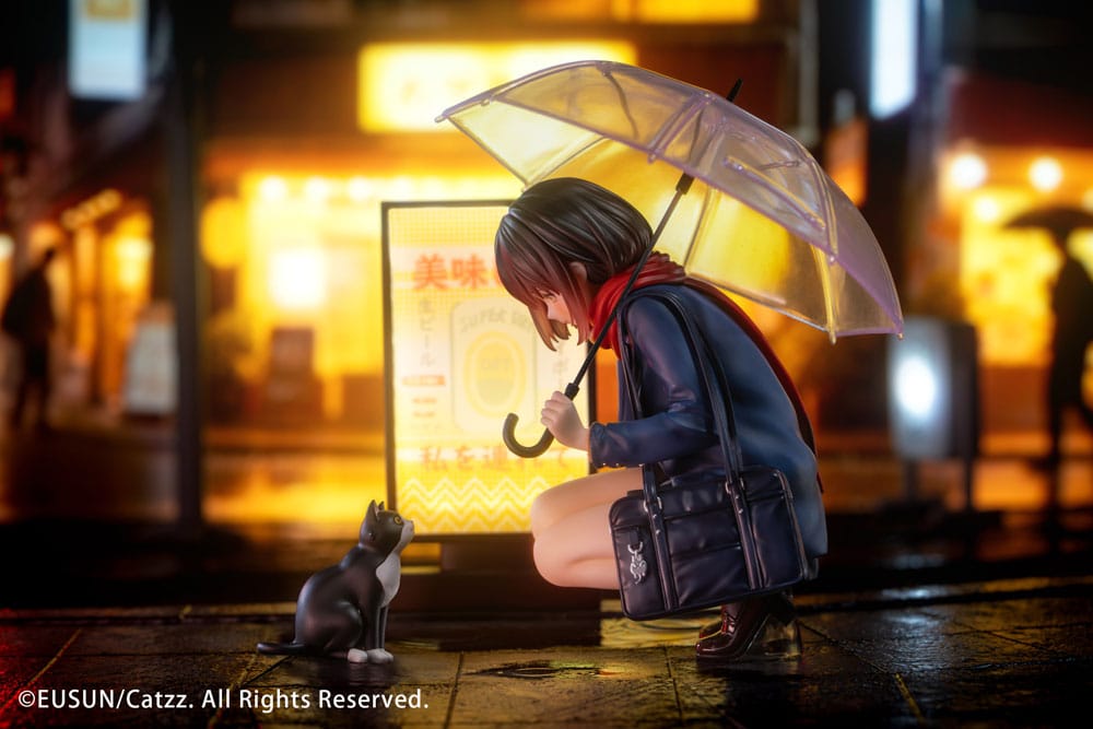 Original Character statuette 1/7 Rainy Day - Meeting Illustrated by Catzz 16 cm