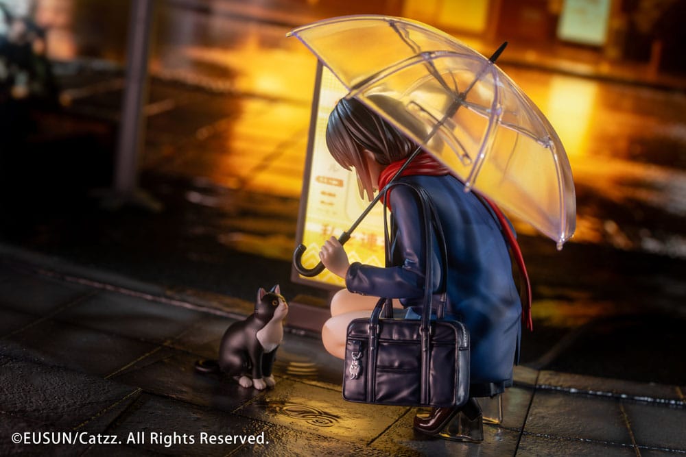 Original Character statuette 1/7 Rainy Day - Meeting Illustrated by Catzz 16 cm