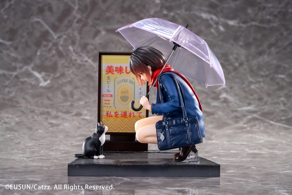 Original Character statuette 1/7 Rainy Day - Meeting Illustrated by Catzz 16 cm