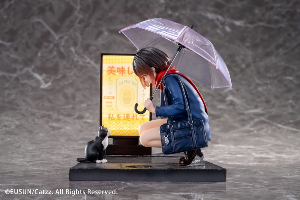 Original Character statuette 1/7 Rainy Day - Meeting Illustrated by Catzz 16 cm
