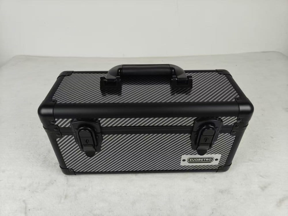 Evoretro valise TCG pour 15 Slabs Gray 33,9 x 13,4 cm