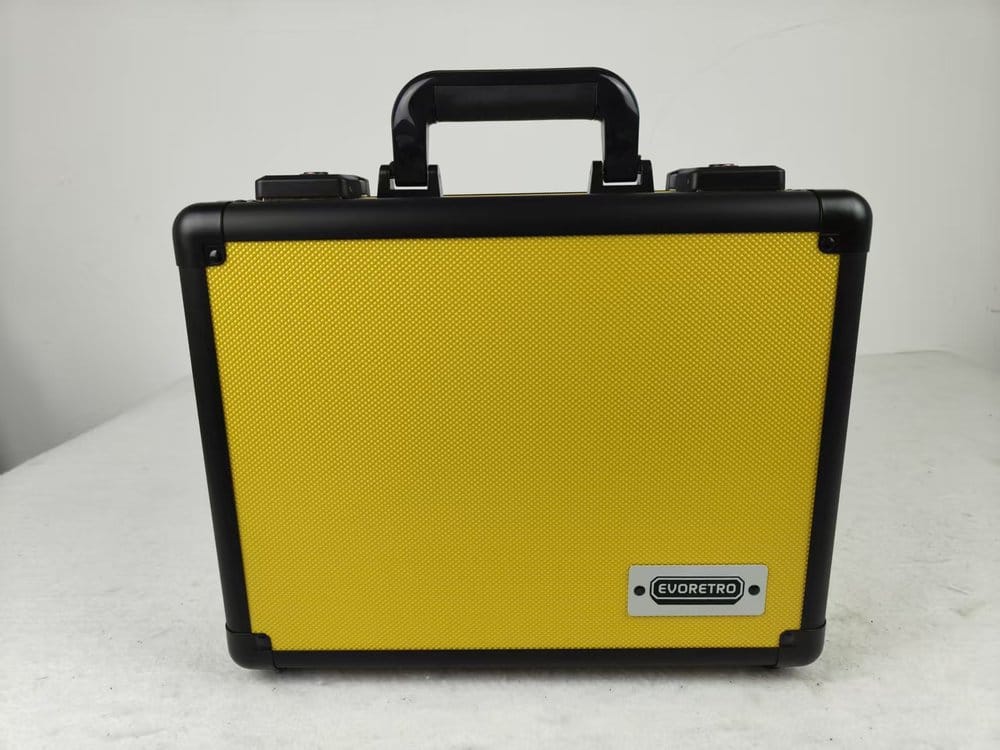 Evoretro valise TCG pour 90 Cartes Jaune