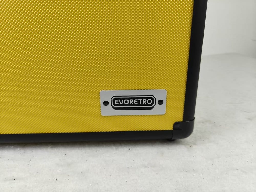 Evoretro valise TCG pour 90 Cartes Jaune