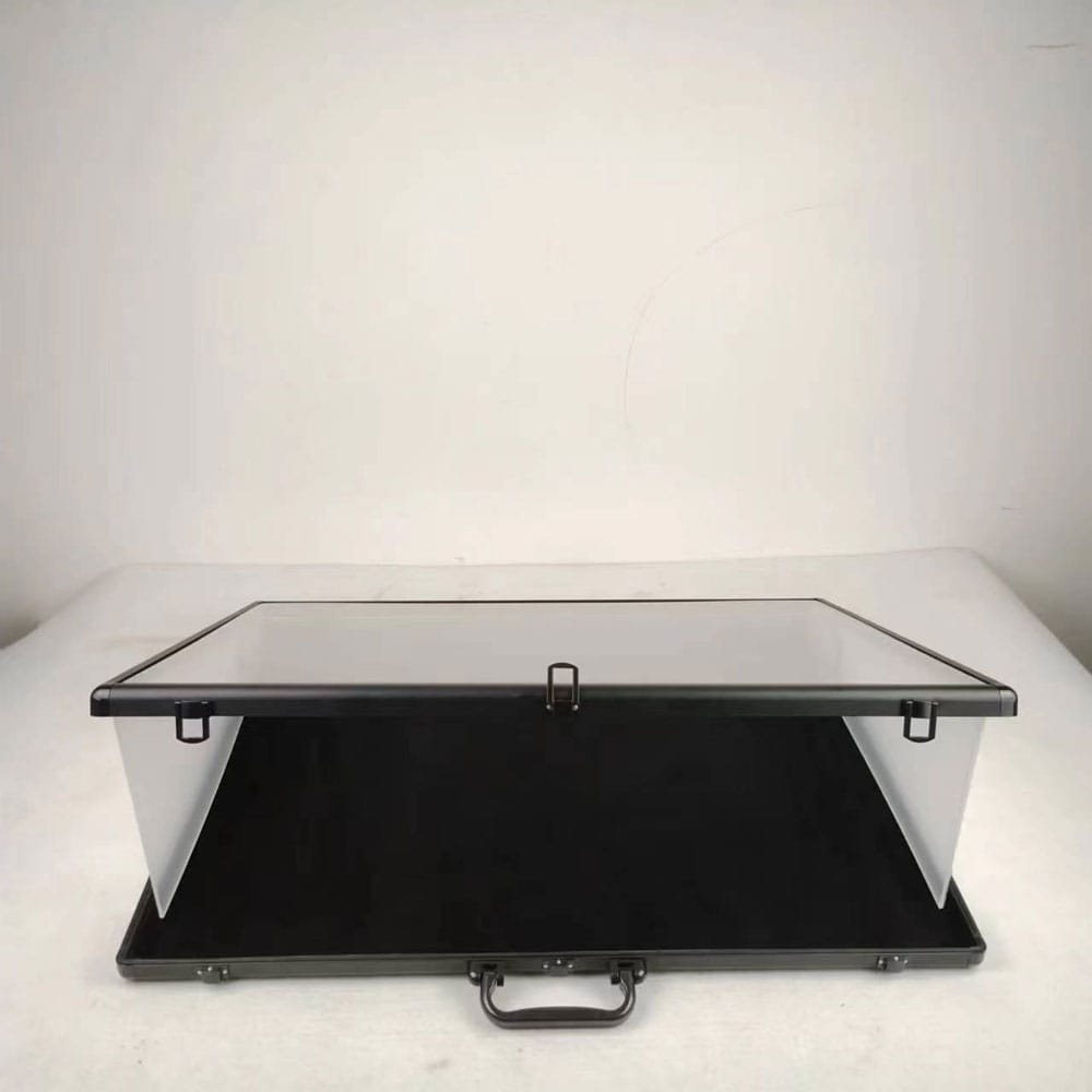 Evoretro coffret d'exposition aluminium Black