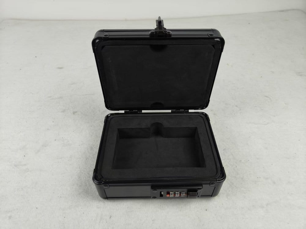 Evoretro Vitrine et Mallette de Transport pour Cartes Gradées avec Fenêtre Noir