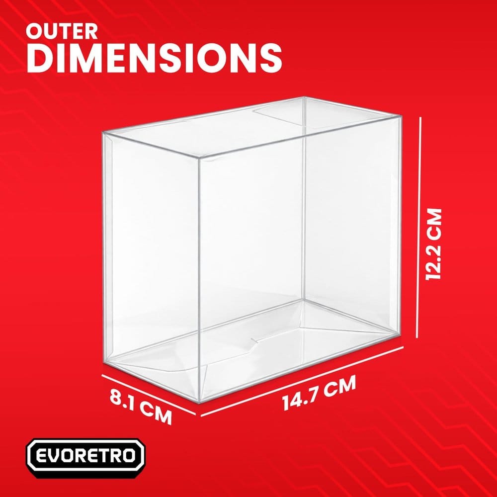 Evoretro Pack 5 boîtes de protection en PET pour League of Legends TCG Origins Booster Display Box