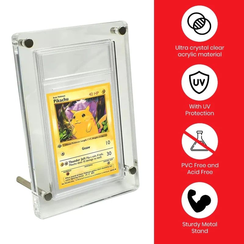 Evoretro Display en acrylique pour PSA Graded Cards 3mm