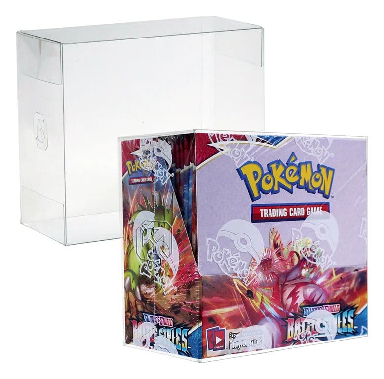 Evoretro Pack 1 boîte de protection en PET pour Pokémon Booster Box