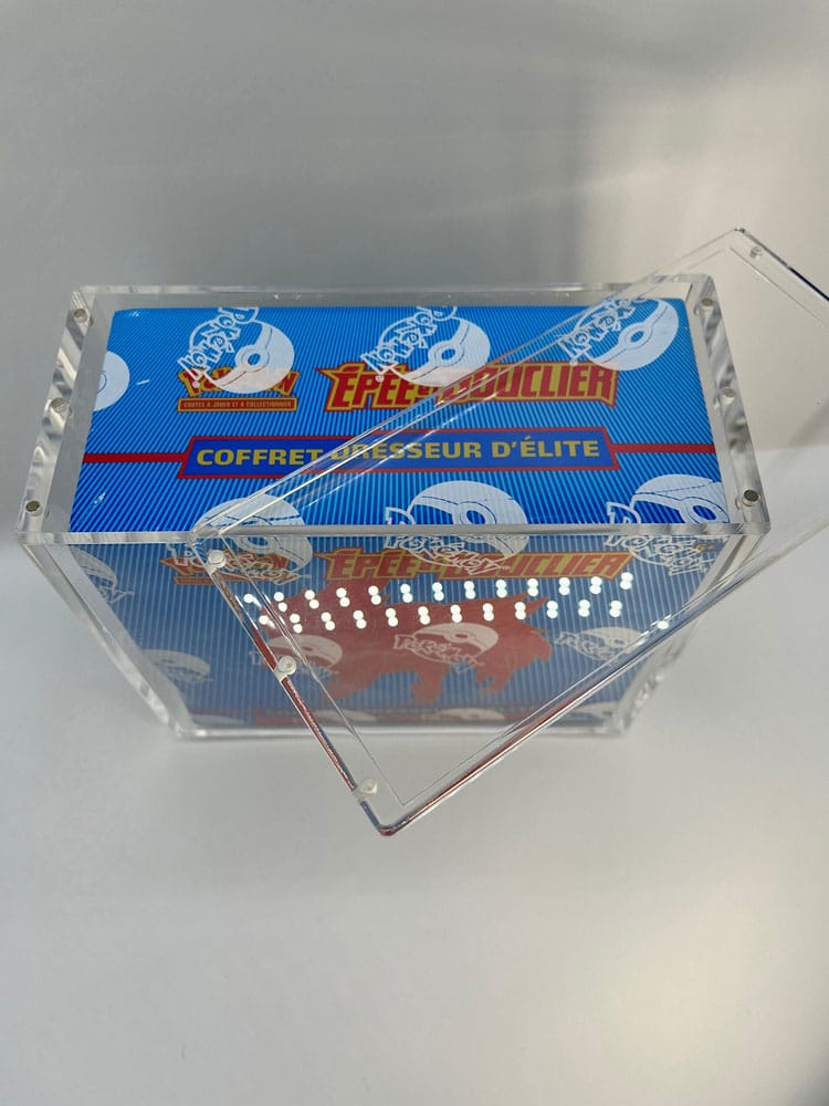 Evoretro présentoir vitrine acrylique pour Booster Boxes / Elite Trainer Boxes Ver. 1 Magnetic