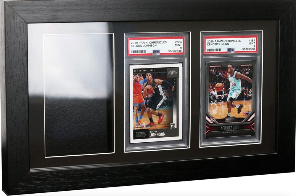 Evoretro cadre d´affichage pour cartes gradées avec 3 PSA Graded Cards