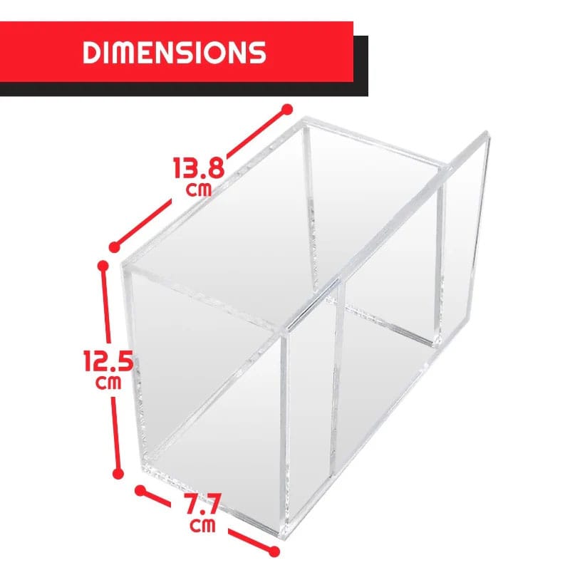 Evoretro présentoir vitrine acrylique pour Booster Boxes / Elite Trainer Boxes Ver. 1 with Sliding Lid