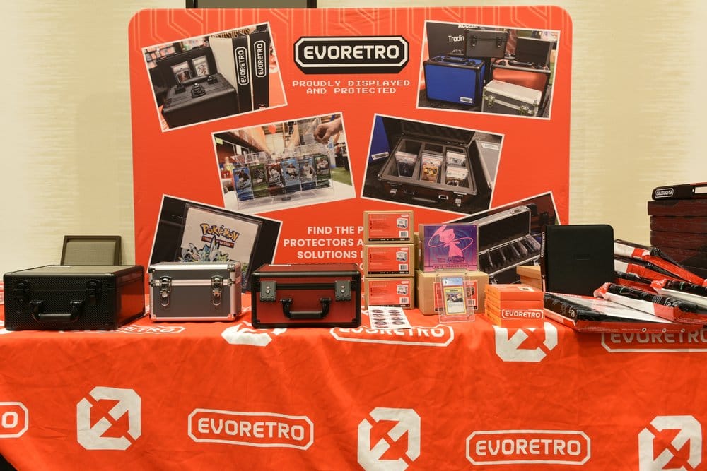 Evoretro valise TCG pour 90 Cartes X Rouge