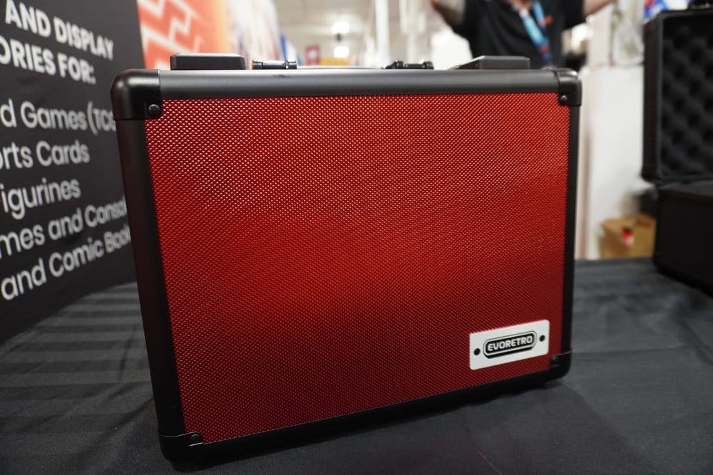 Evoretro valise TCG pour 90 Cartes X Rouge