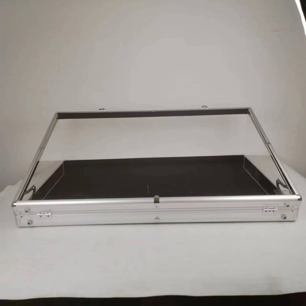 Evoretro coffret d'exposition aluminium Transparent