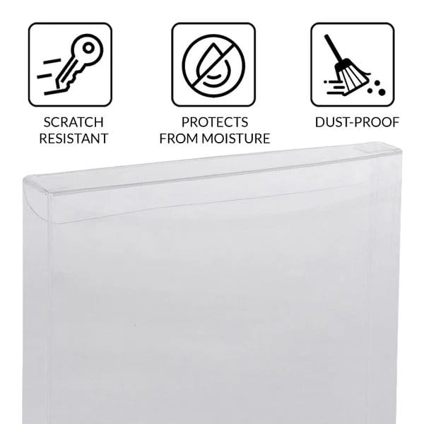 Pack 25 boîtes de protection en PET pour jeux Nintendo DS Games