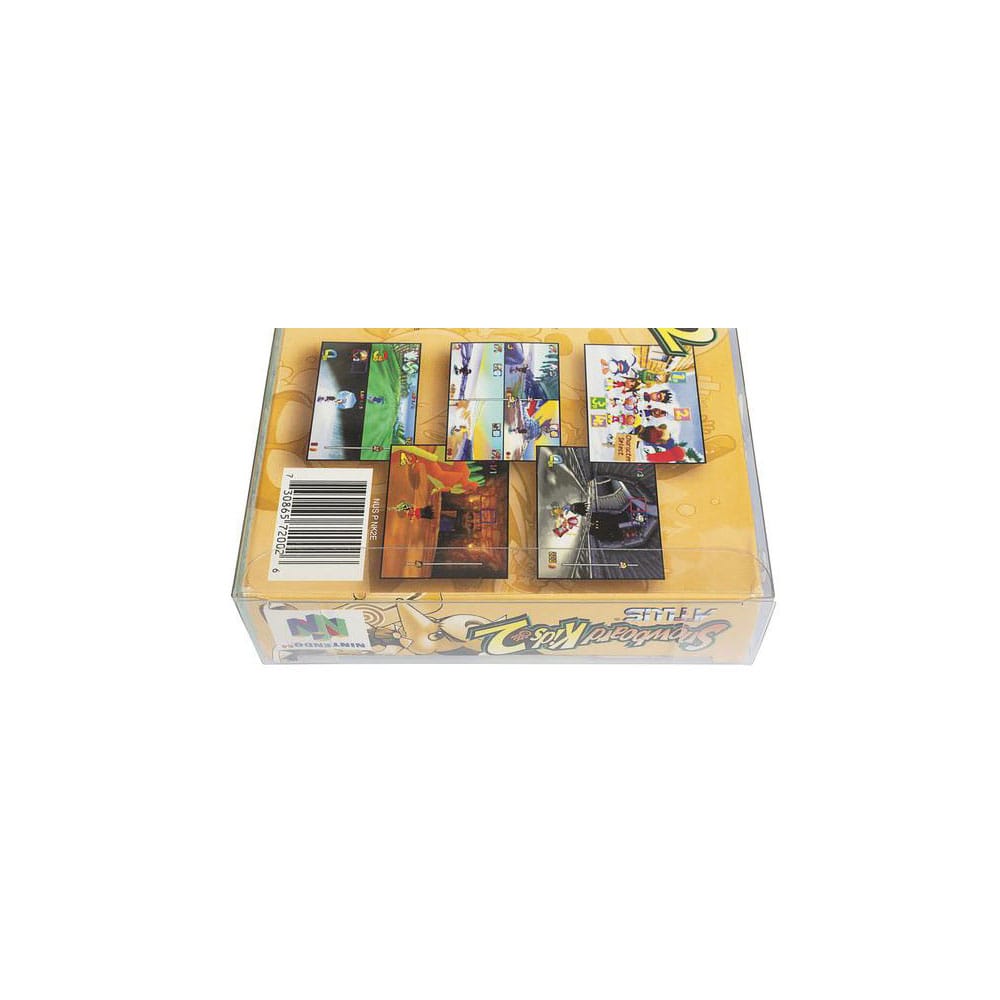 Pack 25 boîtes de protection en PET pour jeux Super Nintendo/Nintendo 64/SNES/N64 Games