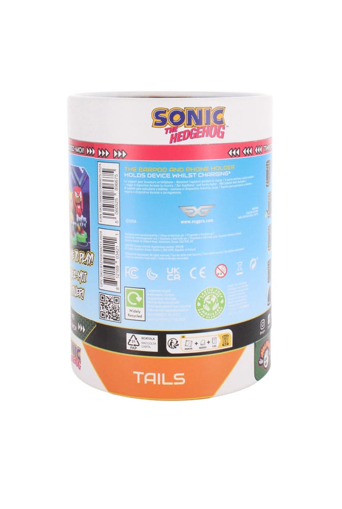 Sonic The Hedgehog mini support Holdems Tails 10 cm