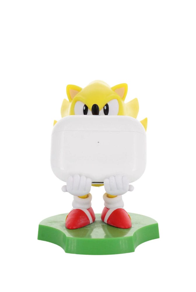 Sonic The Hedgehog mini support Holdems Super Sonic 10 cm