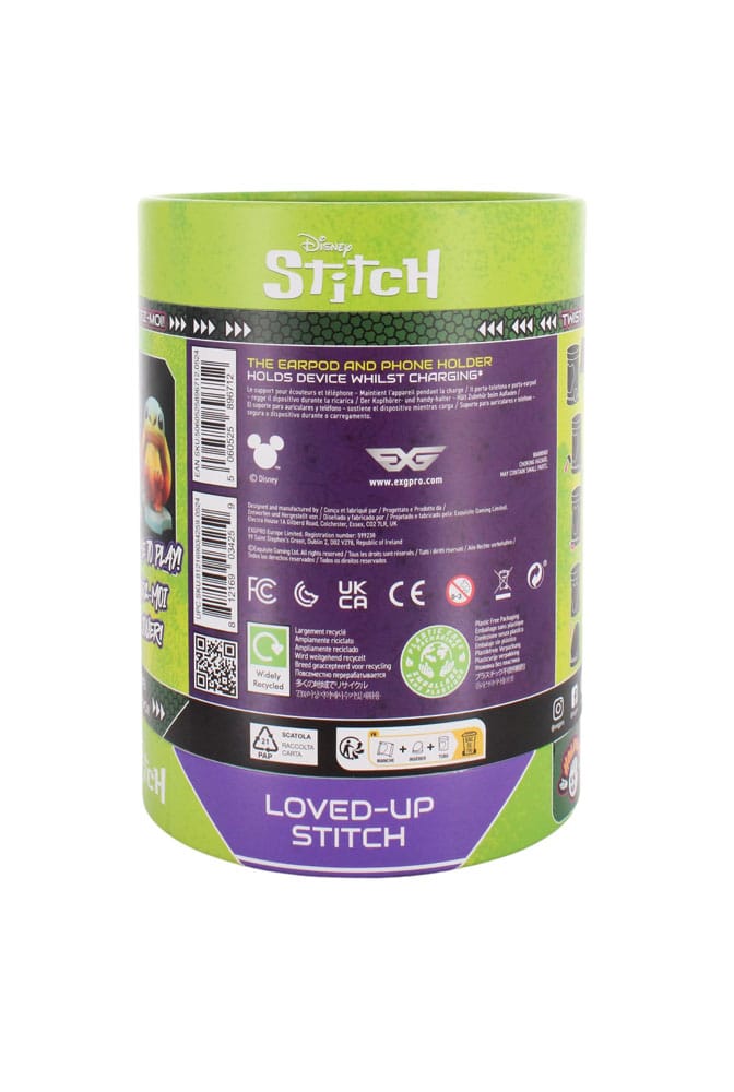 Cable Guys Holdems - Disney - Lilo et Stitch - Support pour écouteurs et téléphone Loved Up Stitch