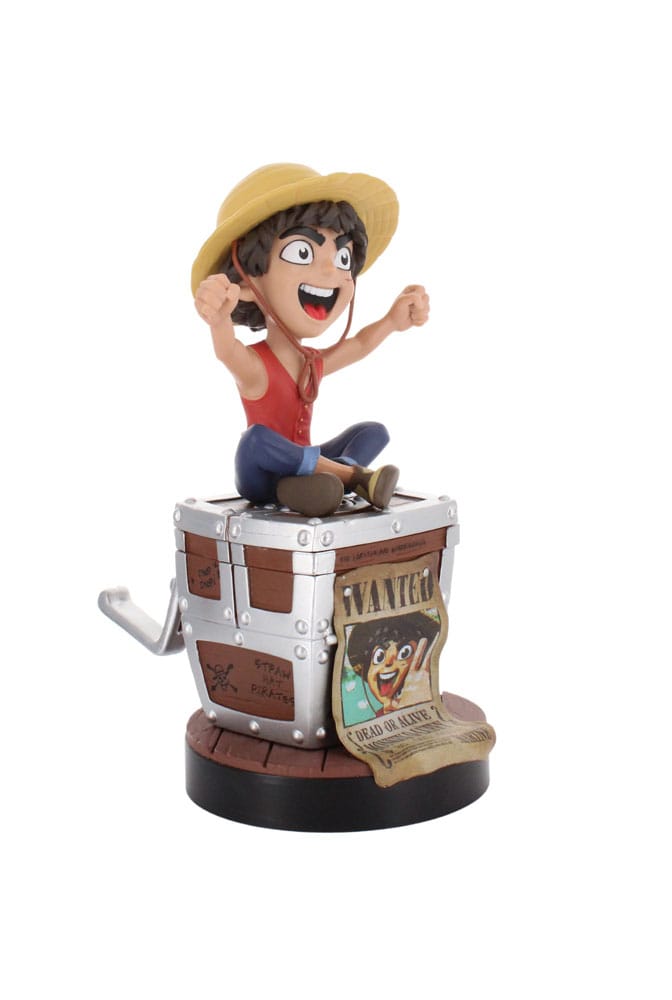 Cable Guys R.E.S.T - One Piece - Luffy 'Wanted Poster' Support pour Téléphone et Manette