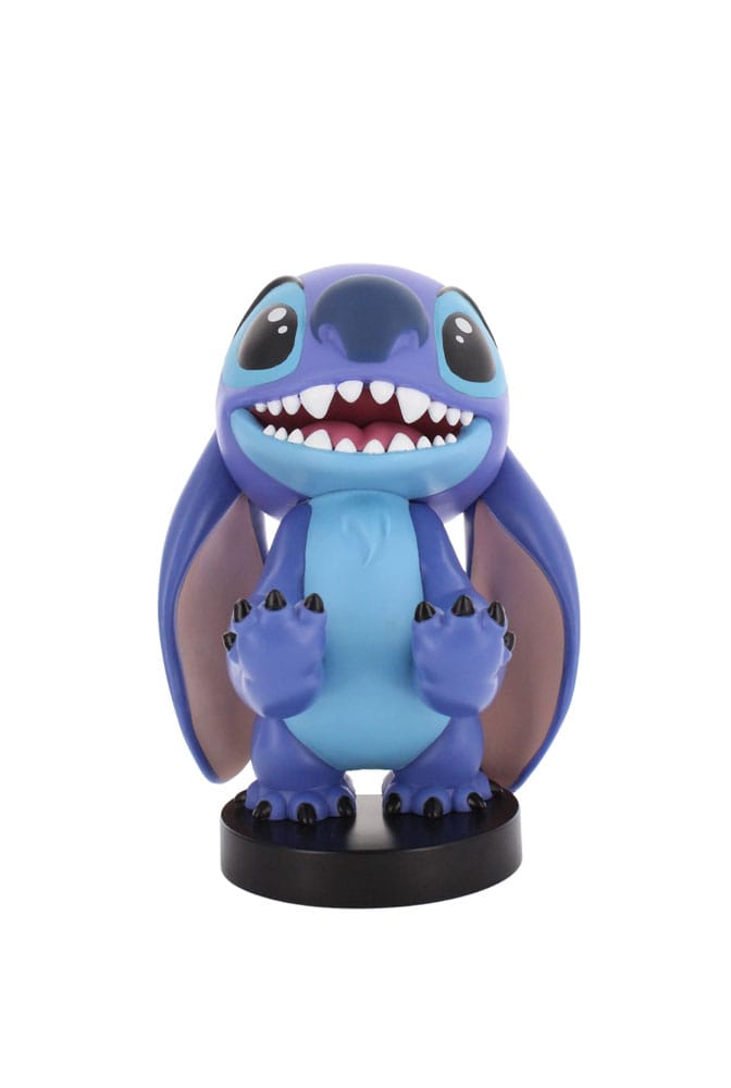 Cable Guys - Disney - Lilo et Stitch - Stitch Souriant Support Chargeur pour Téléphone et Manette