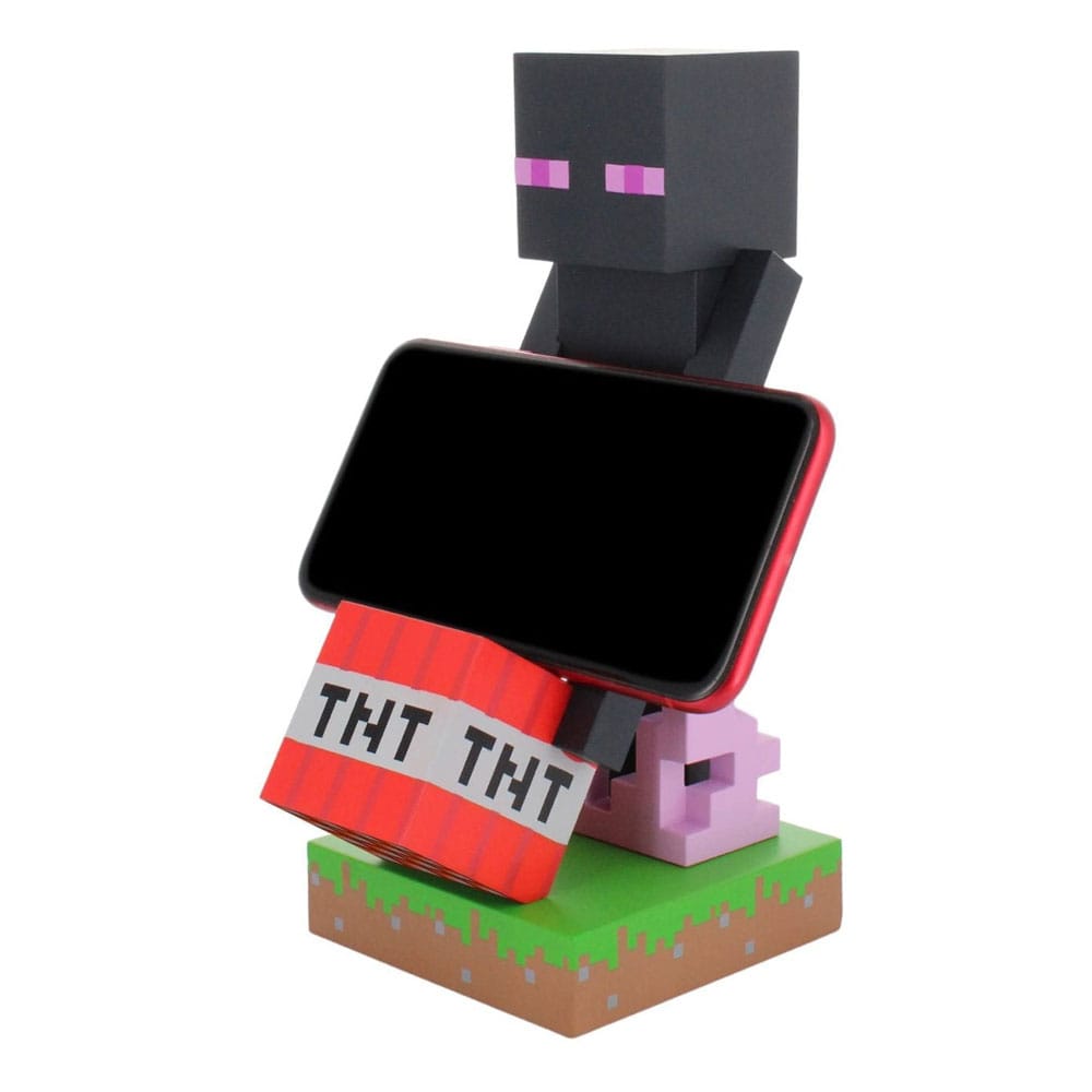Minecraft Enderman Cable Guys support de manette et support de téléphone 22cm